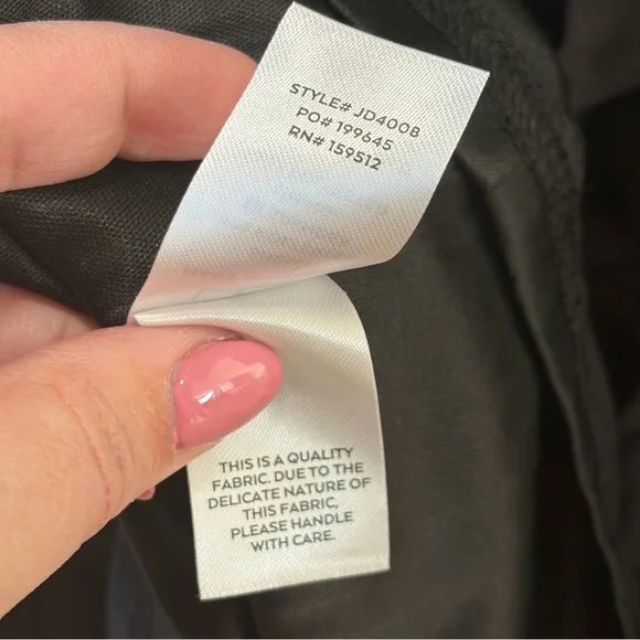 Lulus Effortlessly Sensational NWT size Large Black Satin Backless Maxi Dress - Picture 11 of 13